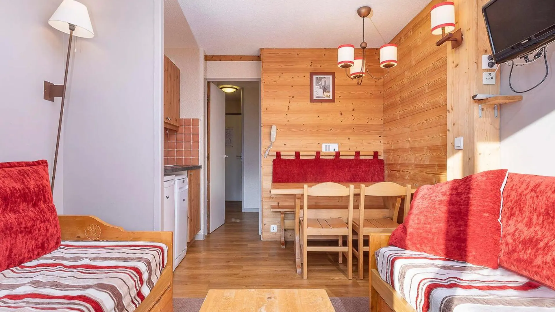 Apartment Studio Cabine A Avoriaz Avec Balcon Et Wifi - Fr-1-314-273 Morzine France